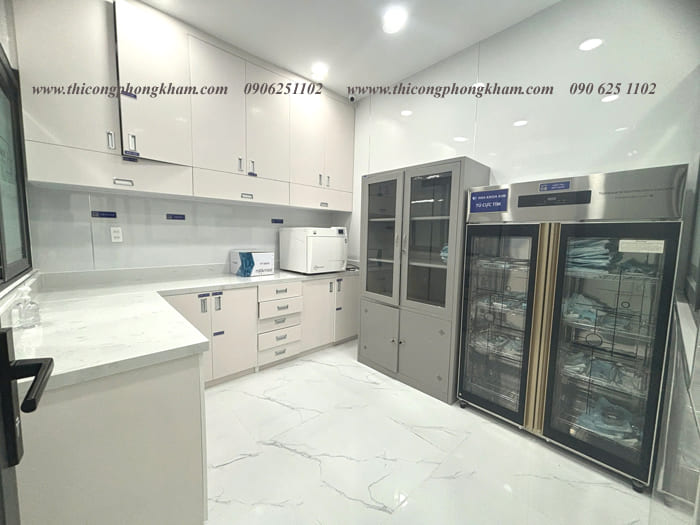 Phòng vô trùng sau khi cải tạo